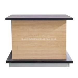 CY019-Customized China Made Melamine Board Wood Furniture Cabinet Display Rack