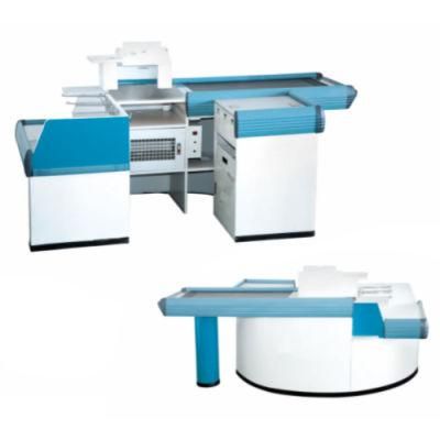 Checkout Cash Metal Counter for Supermarket