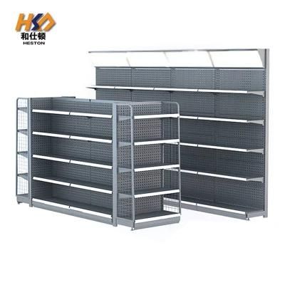 Grocery Snacks Display Stand Racks Metal Display Shelf General Gondola