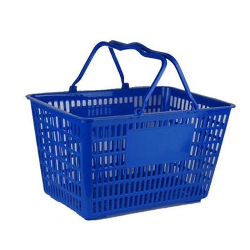 Stackable Storage Mesh Plastic Shopping Turnover Basket