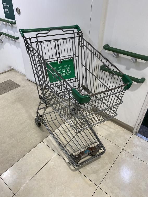 Plastic Corner Protector for Supermarket Shopping Cart