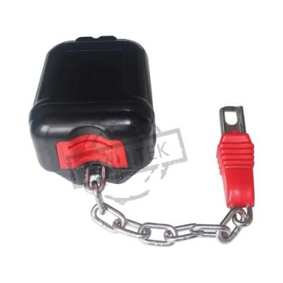 Widely Used Supermarket Shopping Trolley Cart Series Safety Coin Lock