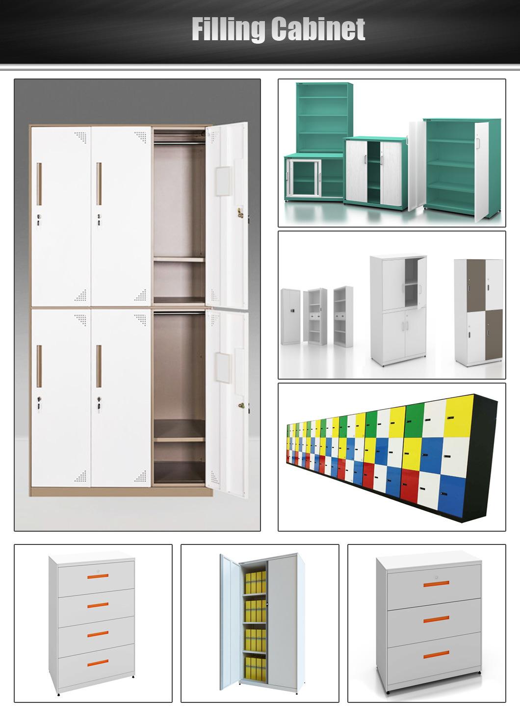 Gym Locker Room Furniture Double Door Steel Lockers Storage Cabinet