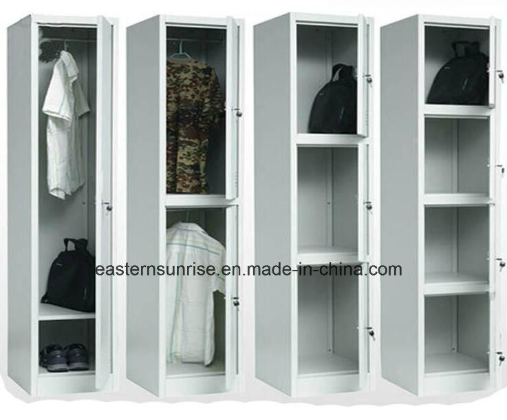 Steel Iron Metal Clothes Storage Cabinet /Wardrobe