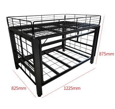 Folding Durable Metal Promotion Sampling Table /Potable Advertising Promotion Table