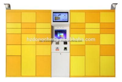 Outdoor Lockers Intelligent Electronic Logistic Touch Screen Barcode Parcel Delivery Smart Locker