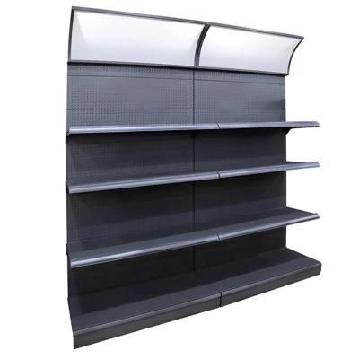 Convenient Installation Metal Store Racks Supermarket Shopping Shelf Gondola