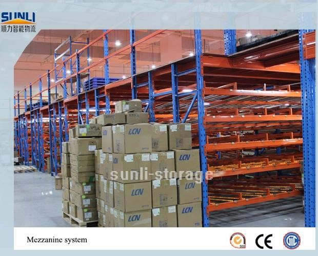 Heavy Duty Steel Structure Mezzanine Floor Platform for Industrial Warehouse Storage Racking