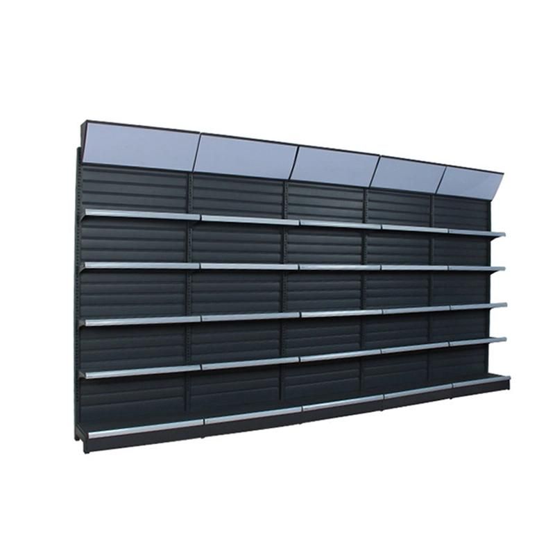 Professional Metal Display with Price Grocery Supermarket Shelf