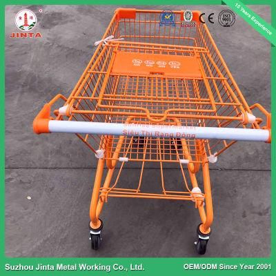 The Hottest American Plastic Shopping Trolley Cart with Heavy Duty