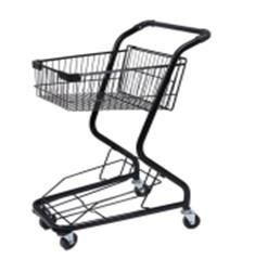 Hot Sales Powder Double Basket Trolley for Supermarket