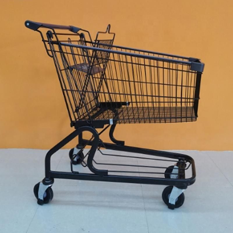 Hot Dipped Galvanized Durable Supermarket Storage Trolley