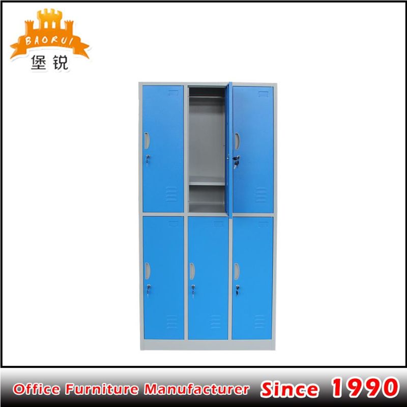 6 Door Office School Use Steel Clothes Storage Locker