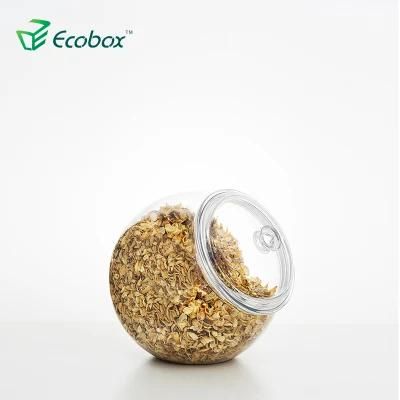 Round Bulk Food Container for Retail Display