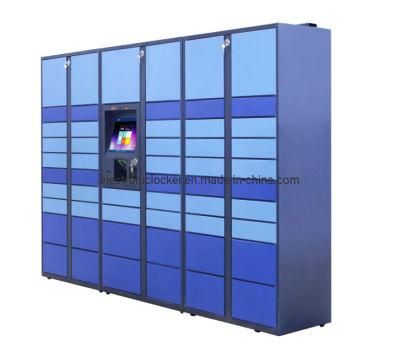 Self Pick up Electronic Smart Cabinet Parcel Delivery Locker for Post Express