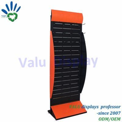 Customized Floor Standing Metal Hook Display Stands / Metal Display Stand for Eyewear / Baby Products Display Rack