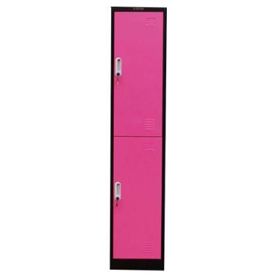 Steel Furniture School Use 2 Compartment Storage Locker