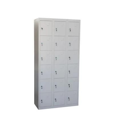 Gdlt Metal Storage Cabinet Steel Workers Locker 18 Door Staff Storage Locker Steel Lockers