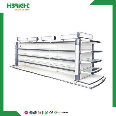 Supermarket Furniture Gondola Collapsible Display Shelf