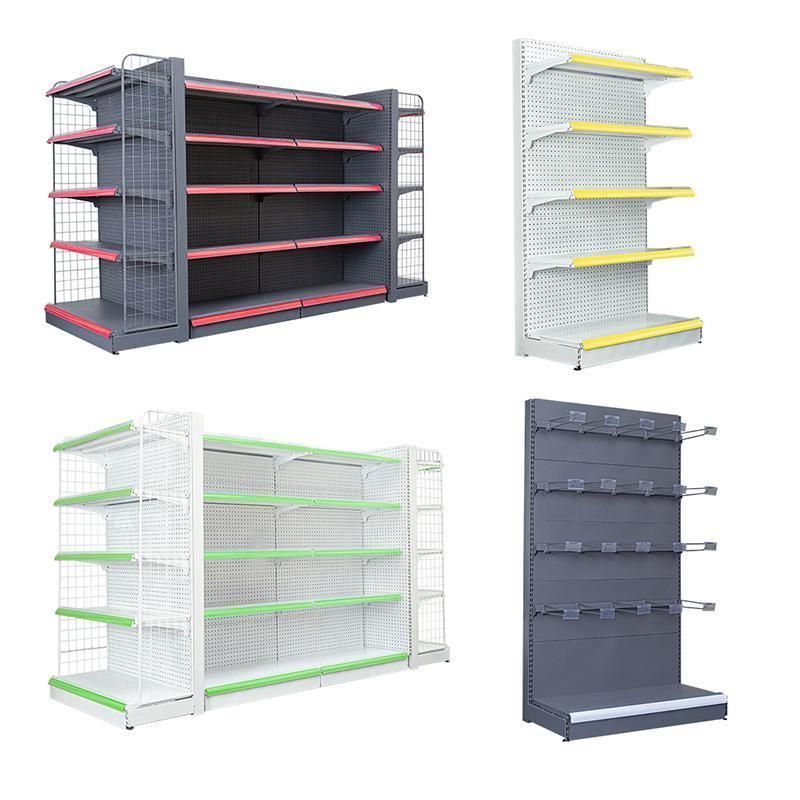 Supermarket Equipment Metal Racks High Grade Display Shelf