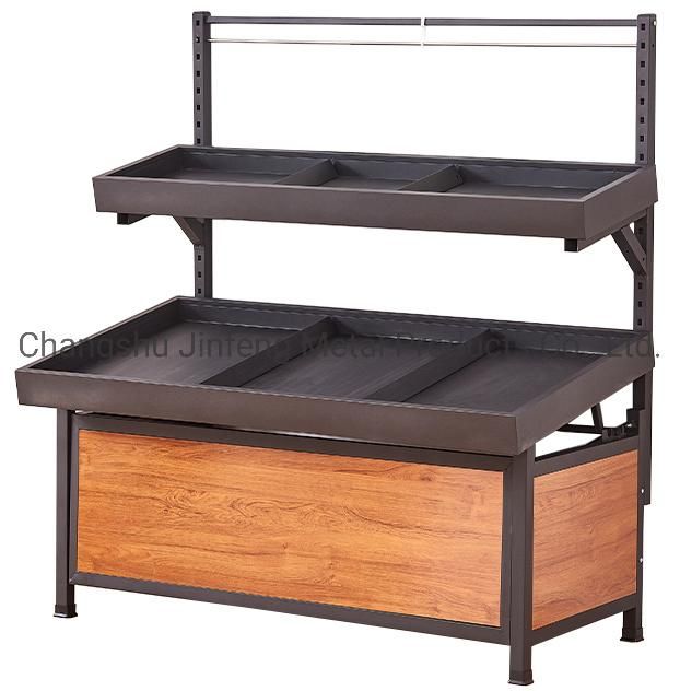 Supermarket Equipment Vegetable Shelf Storage Fruit Rack