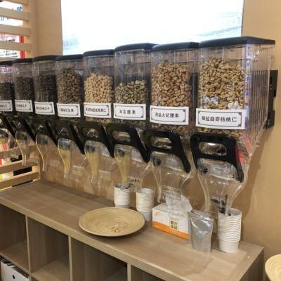 Bulk Cereal Nuts Dispenser Candy Food Bin Gravity Bins