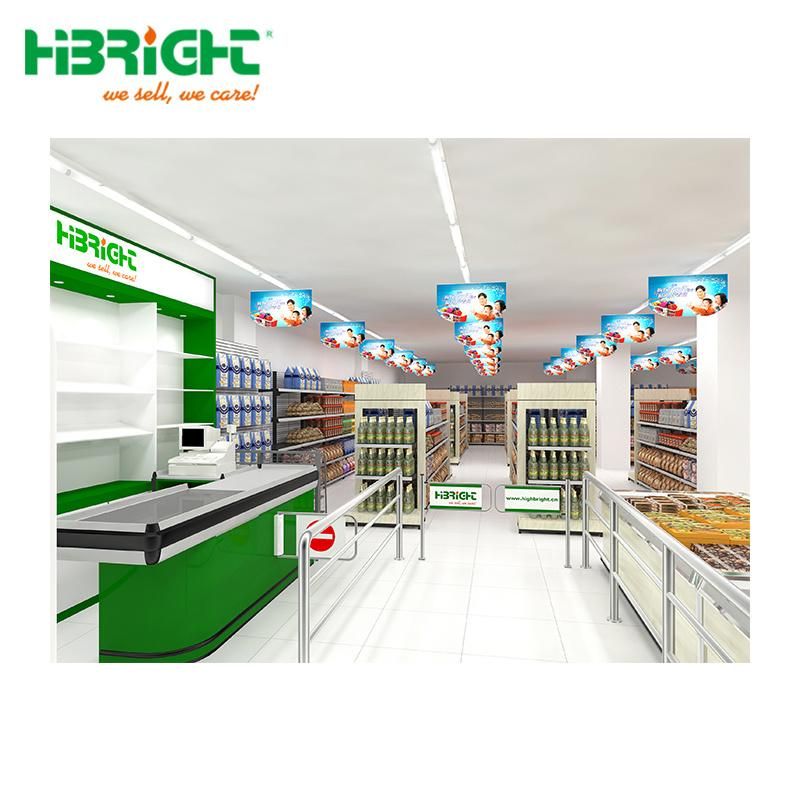 Whole Store Design for Supermarket Shelf