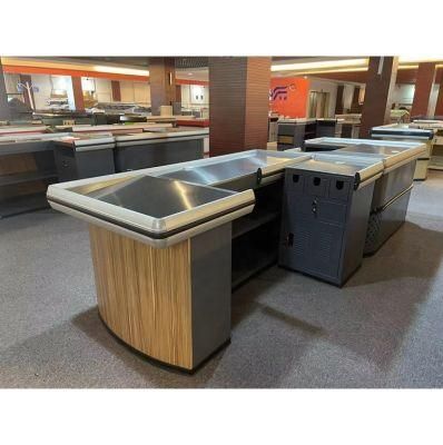 Retail Supermarket Store Shop Cashier Checkout Counter