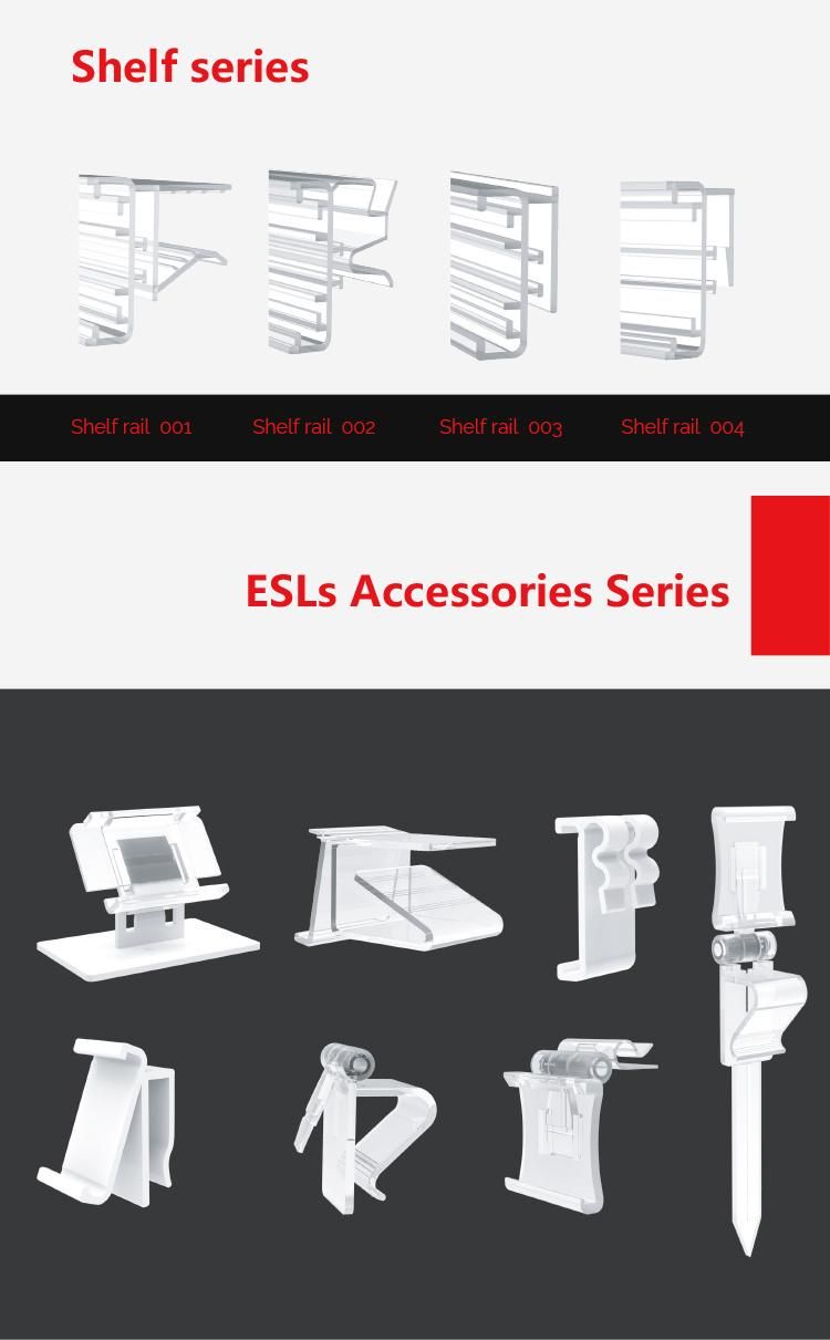 Supermarket Low Energy Digital BLE Electronic Display E Ink Shelf Tag