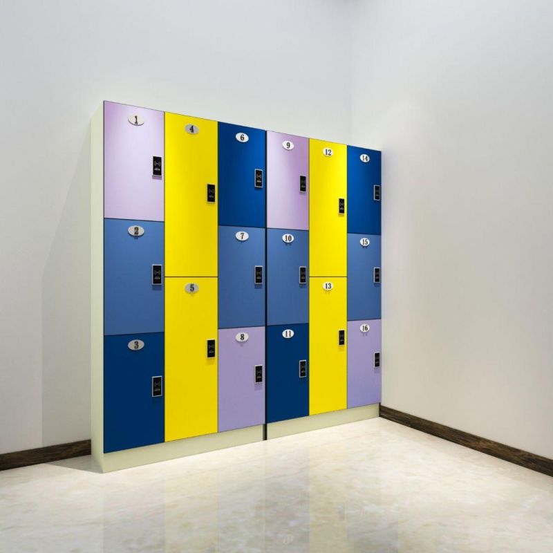 Waterproof Phenolic Compact Laminate Beach Locker Cabinet