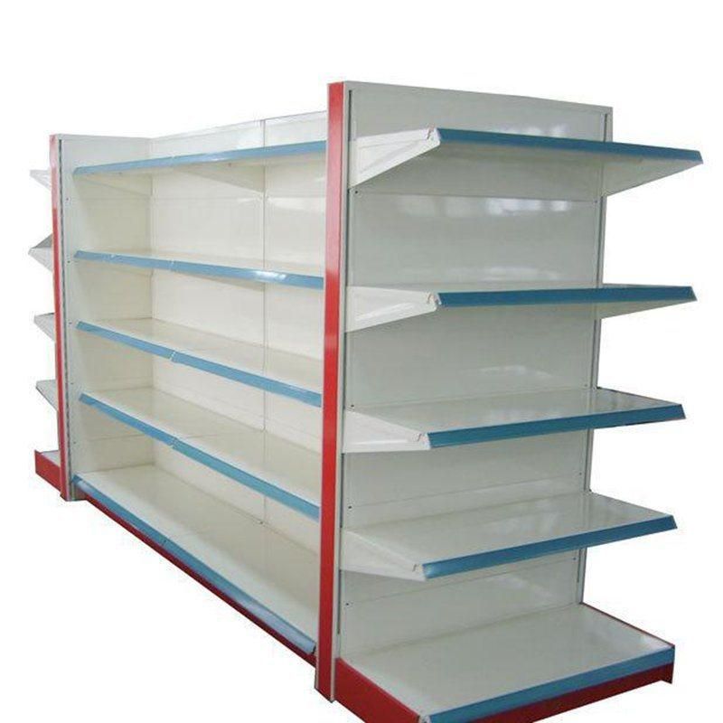 Metal Storage Shelf Iron Frame Supermarket Shelves