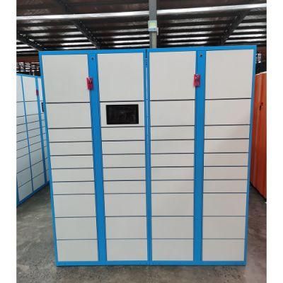 Parcel Delivery Locker for System Control Locker