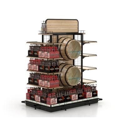 Wine Shelf for Supermarket Display