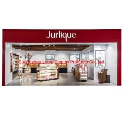 Makeup Store Customized Cosmetic Shop Standing Display Shelf Showcase