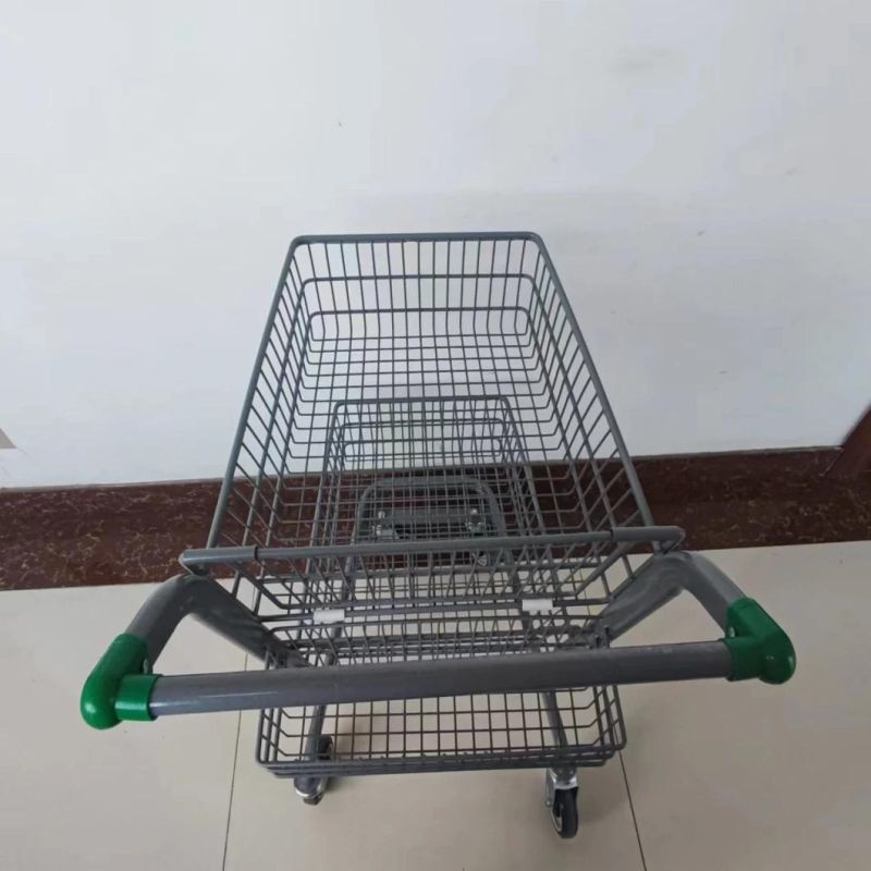 Supermarket Shop Cart or Shopping Trolleys Carts with High Quality Shopping Trolley