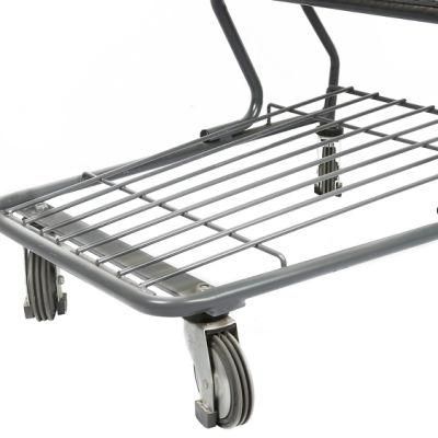 Shopping Cart Trolley Unfolding Zinc Plated