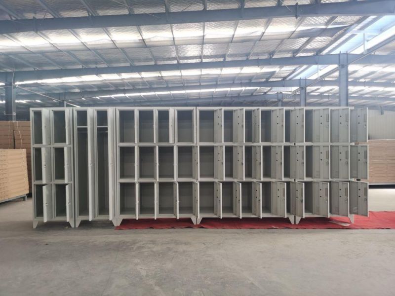 Storage Cabinet Manufacturer Staff 9 Doors Steel Storage Locker