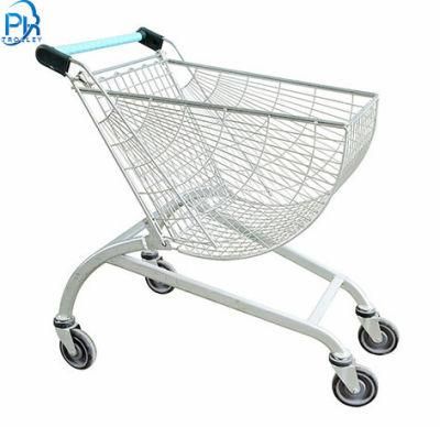 Steel Supermarket Wire Shopping Trolleys Cart