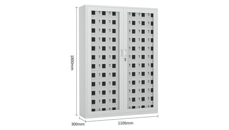 80-Slot Cell Phone Smartphone Charging Station Lockers