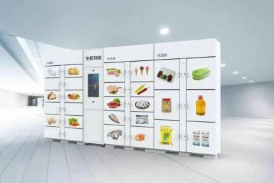 24 Hours Self-Service Smart Refrigerated Locker Smart Fresh Food Locker