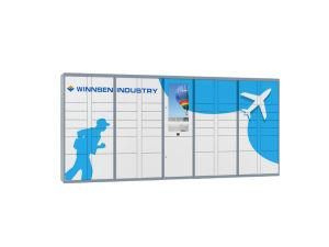 Reliable Quality Smart Luggage Locker with Steel Door Cabinet