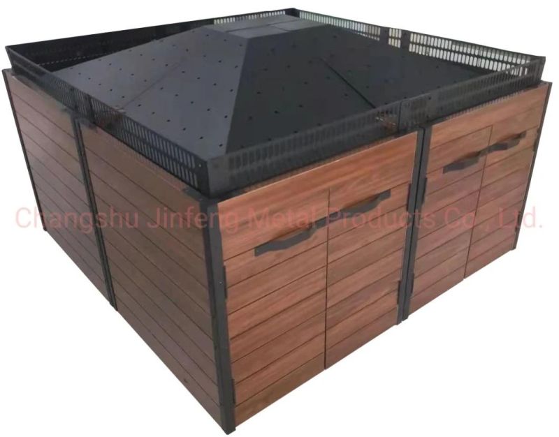 Supermarket Display Rack with False Roof for Fruits and Vegetables