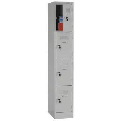 Custom Steel Furniture Metal Wardrobe Locker Cabinet 4 Doors for Gym Steel Commercial Clothes Storage Locker