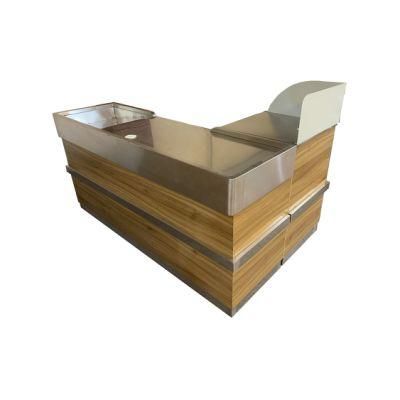 Custom High Quality Customized Good Boutique Counter Store Cashier Desk