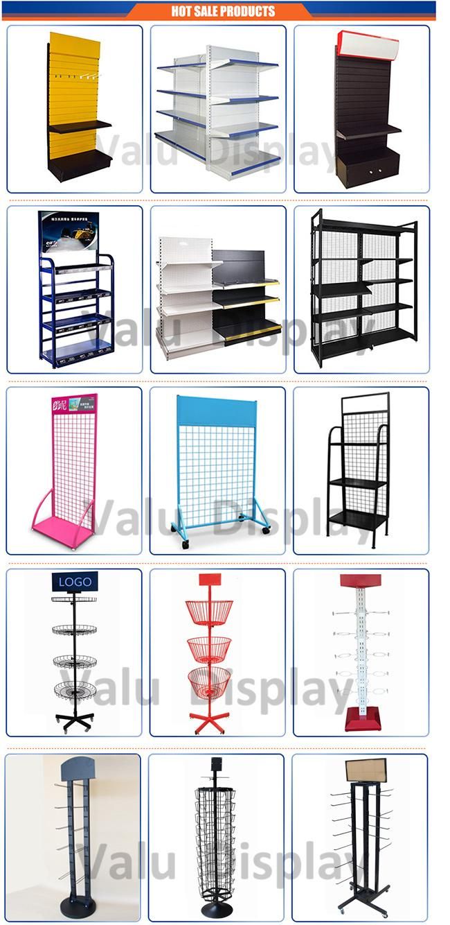 Metal Hooks Display Stand / Mult-Hooks Display Rack / Metal Spinner Stand / Pop Display Stand