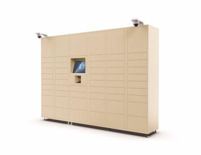 CE, ISO Combination DC Plywood Case Electronic Safe Home Parcel Delivery Locker ODM