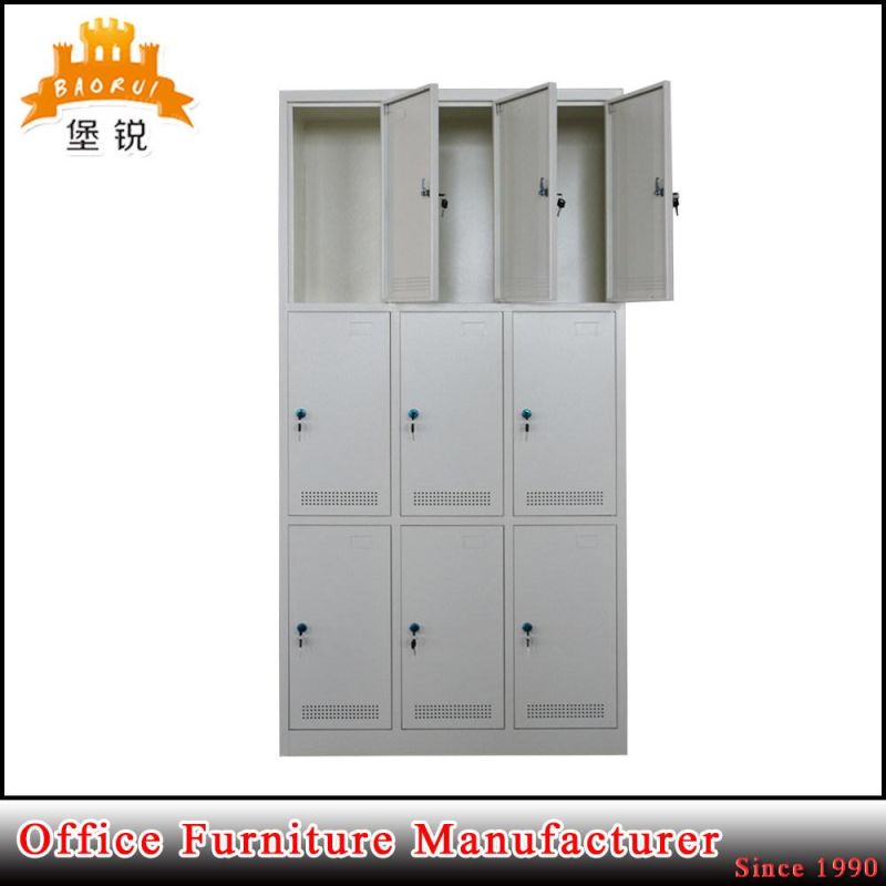 School SPA Gym Center Use Nine Door Clothes Steel Key Locker