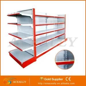 Colored Convenient Store Supermarket Gondola Racks Display Shelving