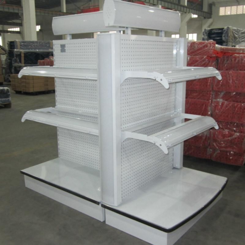 Supermarket Display Cosmetic Floor Shelf Rack for Cosmetic Store