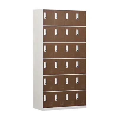 24 Door Iron Staff Locker Casillero Metalico Steel Gym Storage Lockers Metal Clothes Locker Cabinet